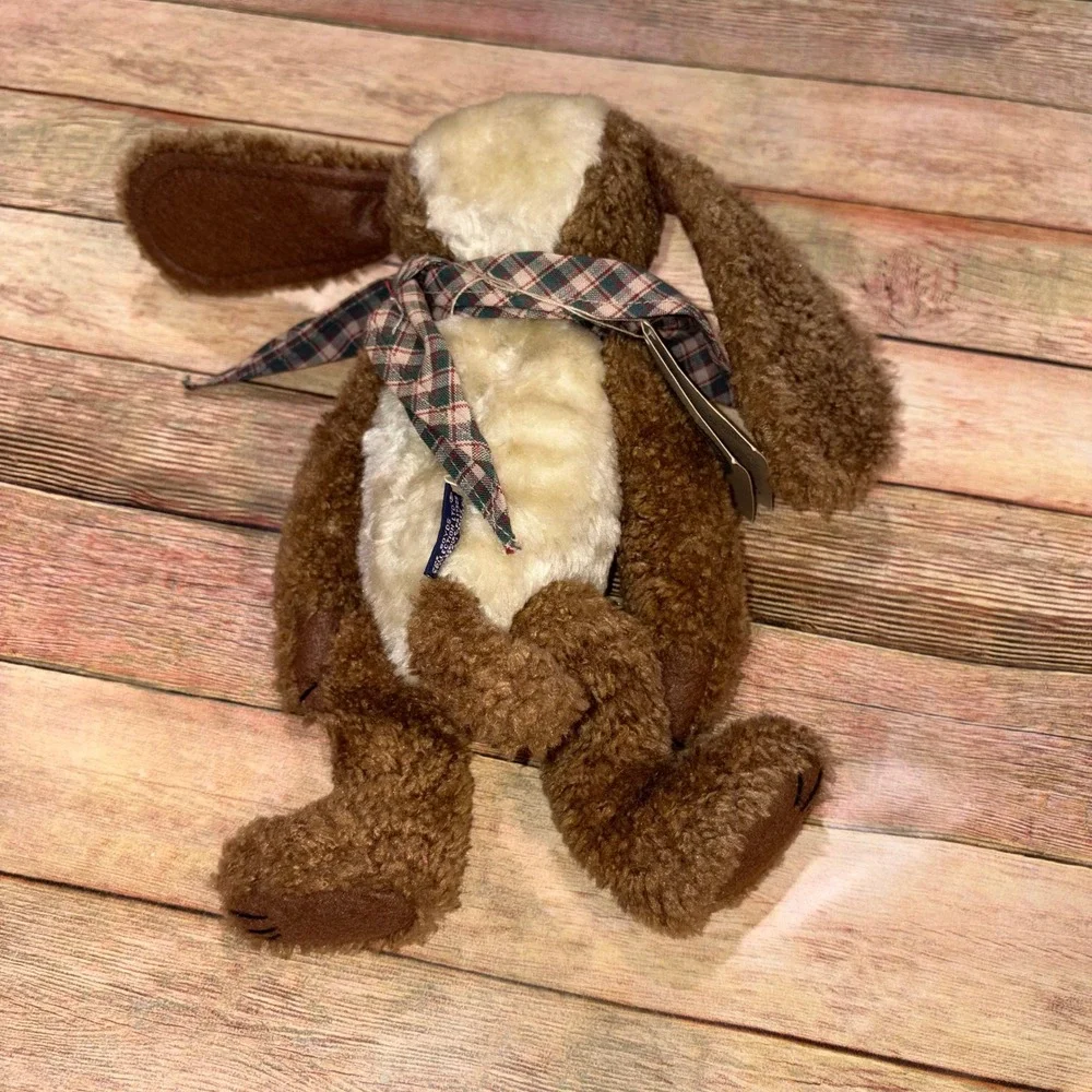 Vintage Floppy Ear Dog Plush NWT 11in Brown Boyds Collection J.B. Bean